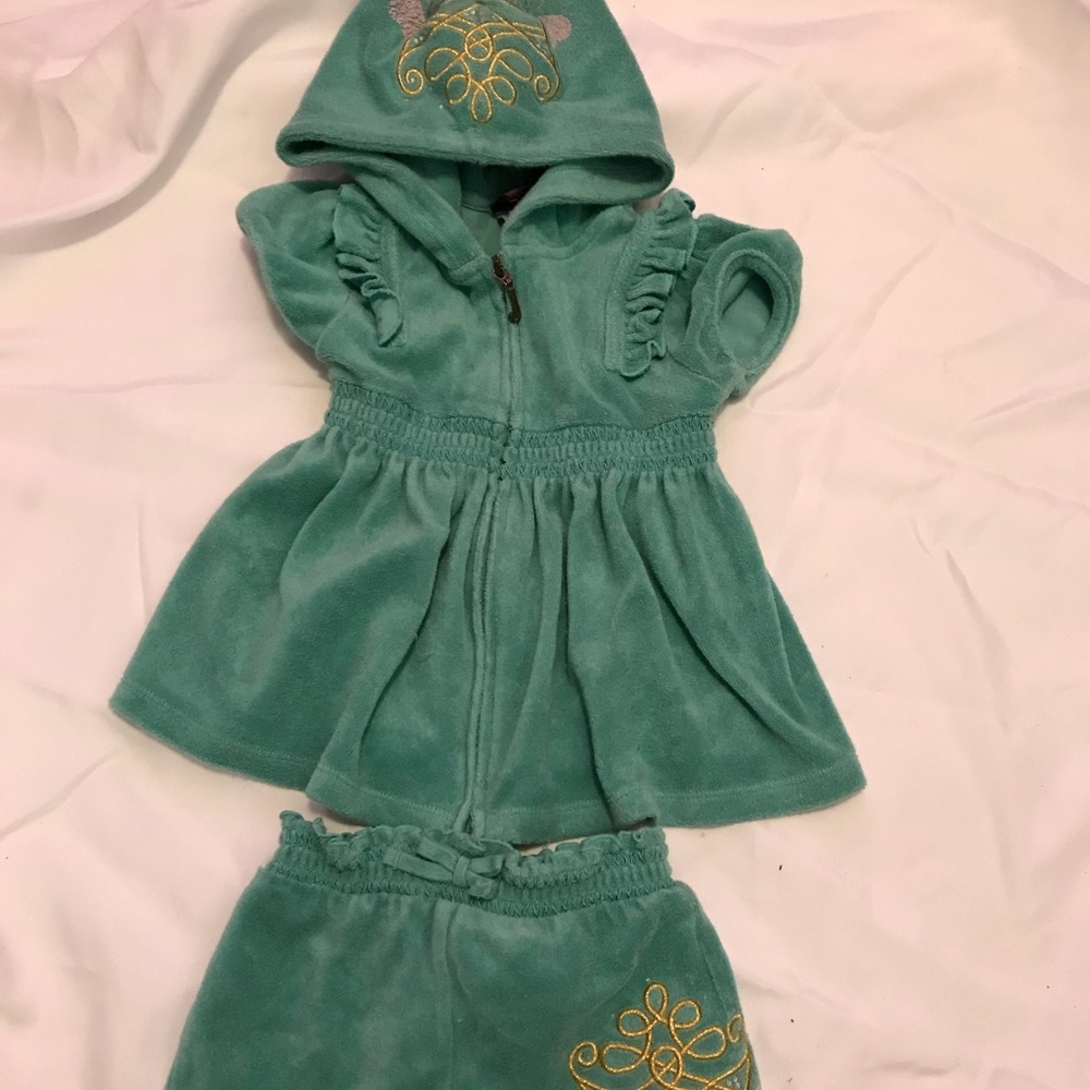 Juicy couture baby short set